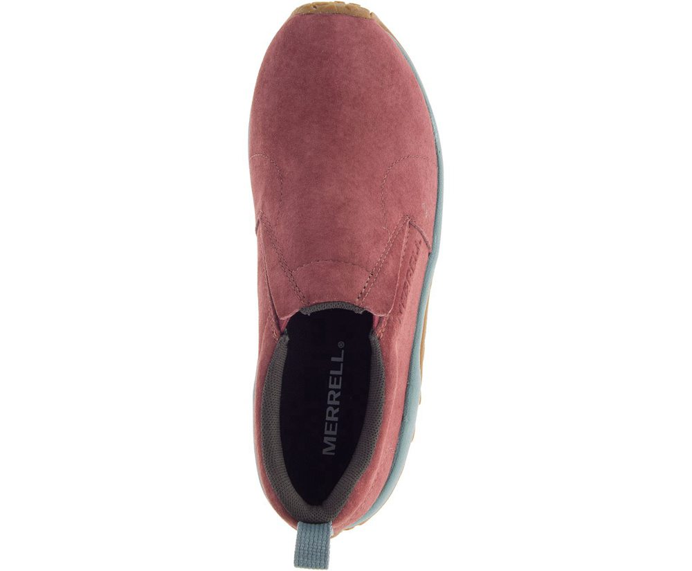 Merrell Slip Ons Burgundy - Jungle Moc - Womens 63BURDGKH